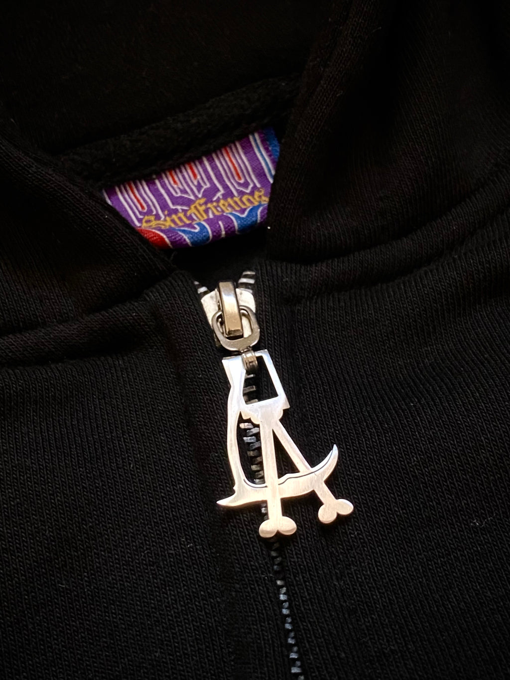 Sin Frenos Essential Zip Hoodie – Black