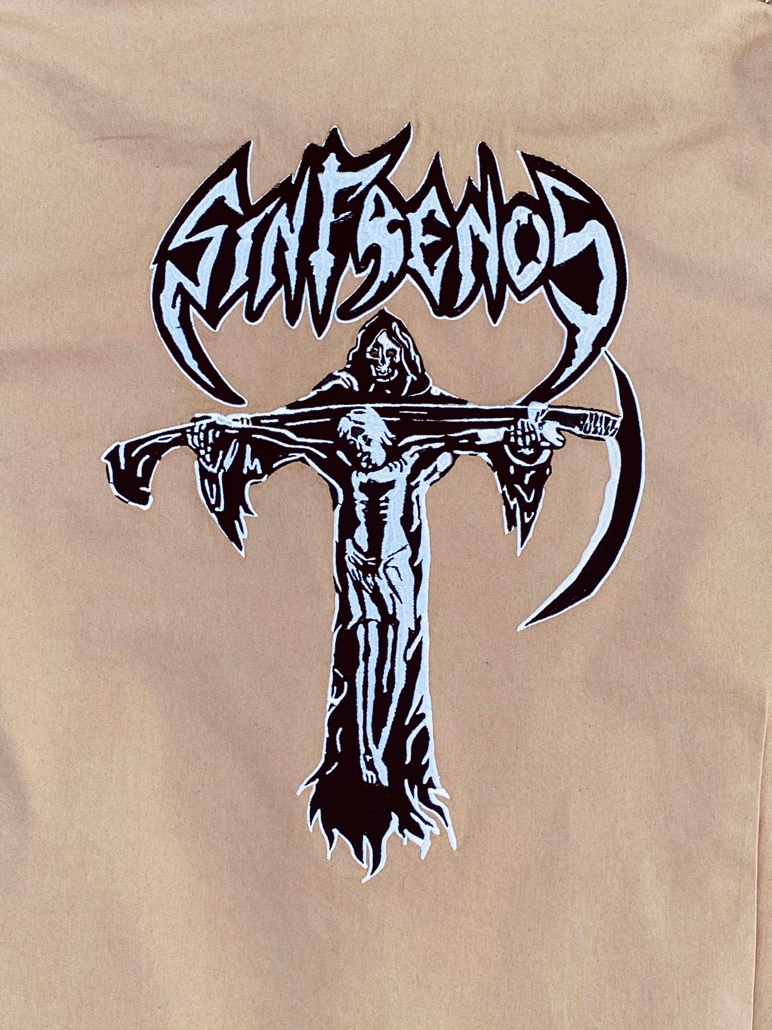 Sin Frenos Crucifix Work Jacket – Khaki