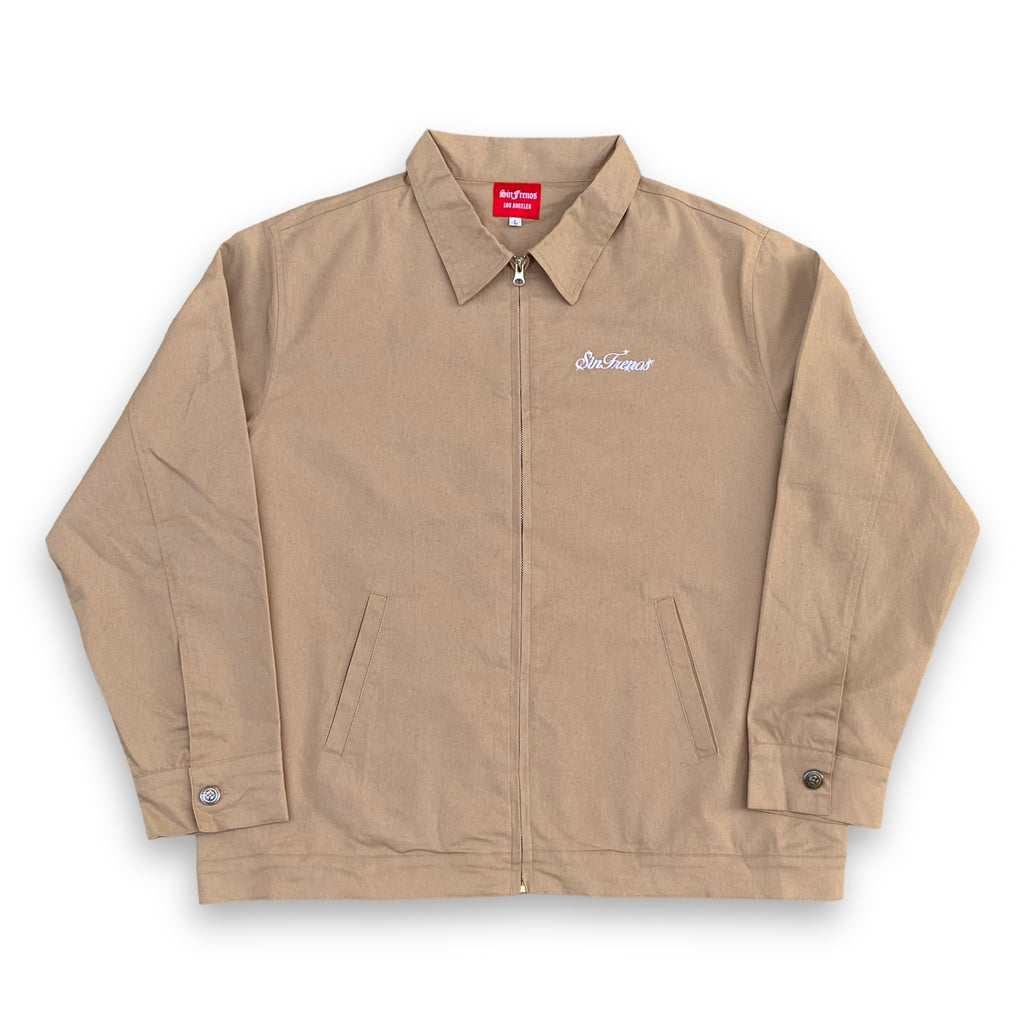 Sin Frenos Crucifix Work Jacket – Khaki