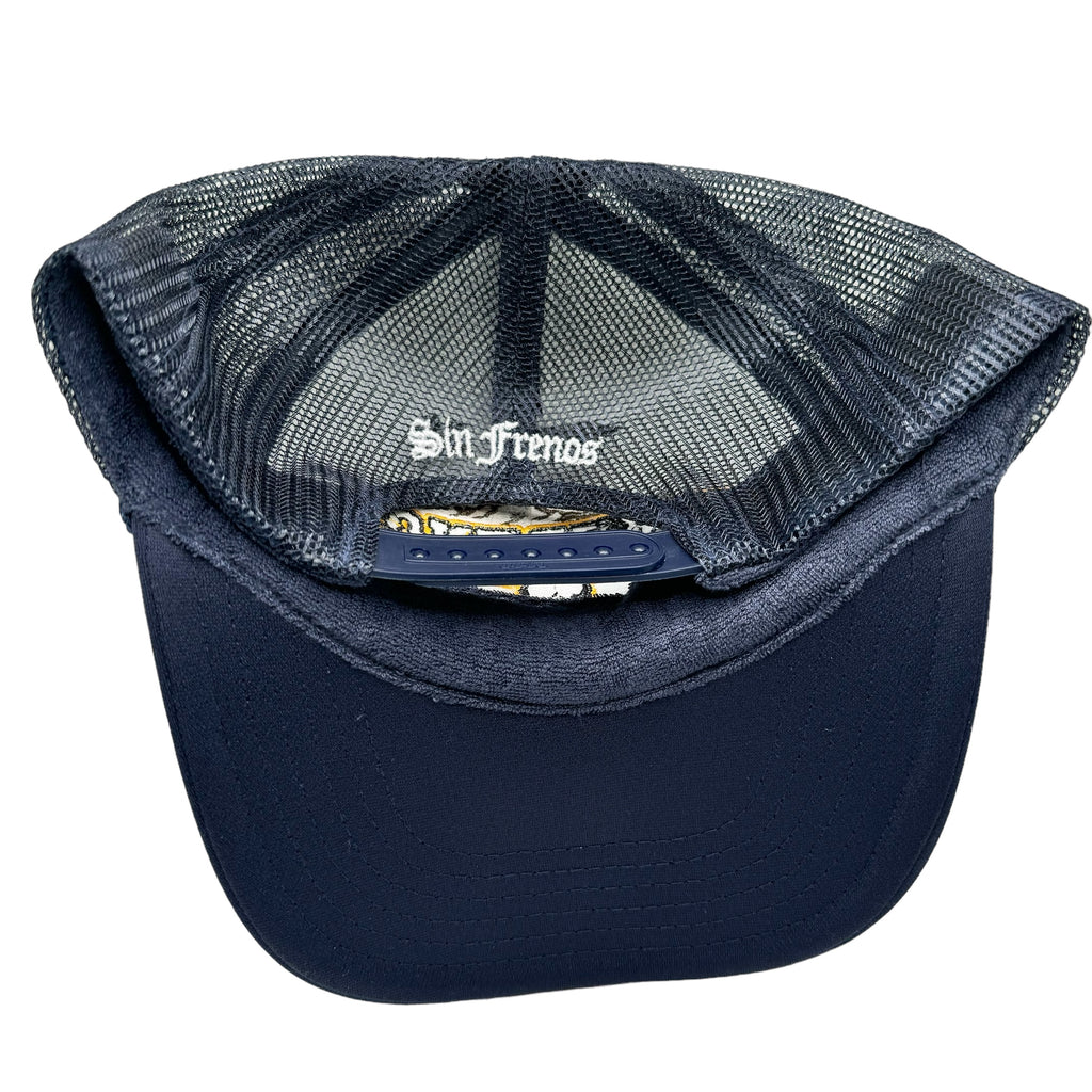 Longhorn Sin Frenos Trucker Hat - Navy