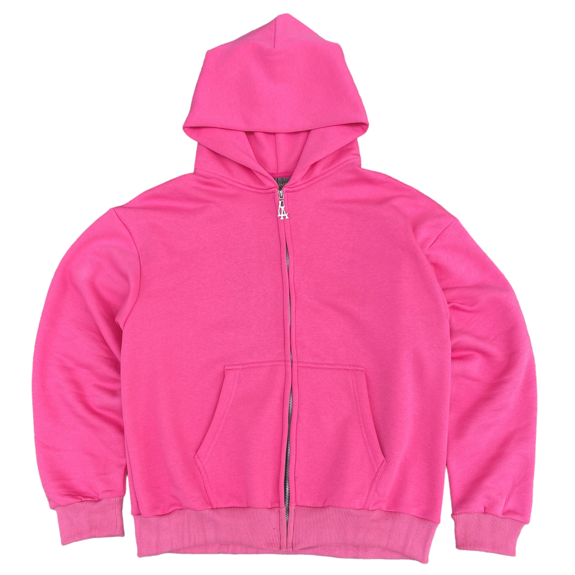 Sin Frenos Essential Zip Hoodie – Pink