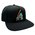 AZ Scythe Sin Frenos Snapback Hat - Black/Blue Logo