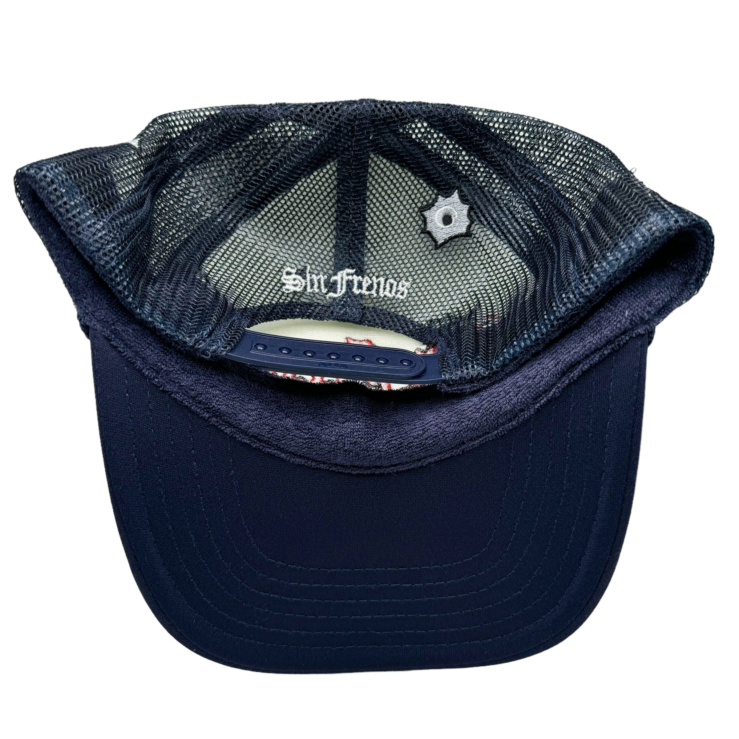 Bulletholes Sin Frenos Trucker Hat – Navy/White/Red