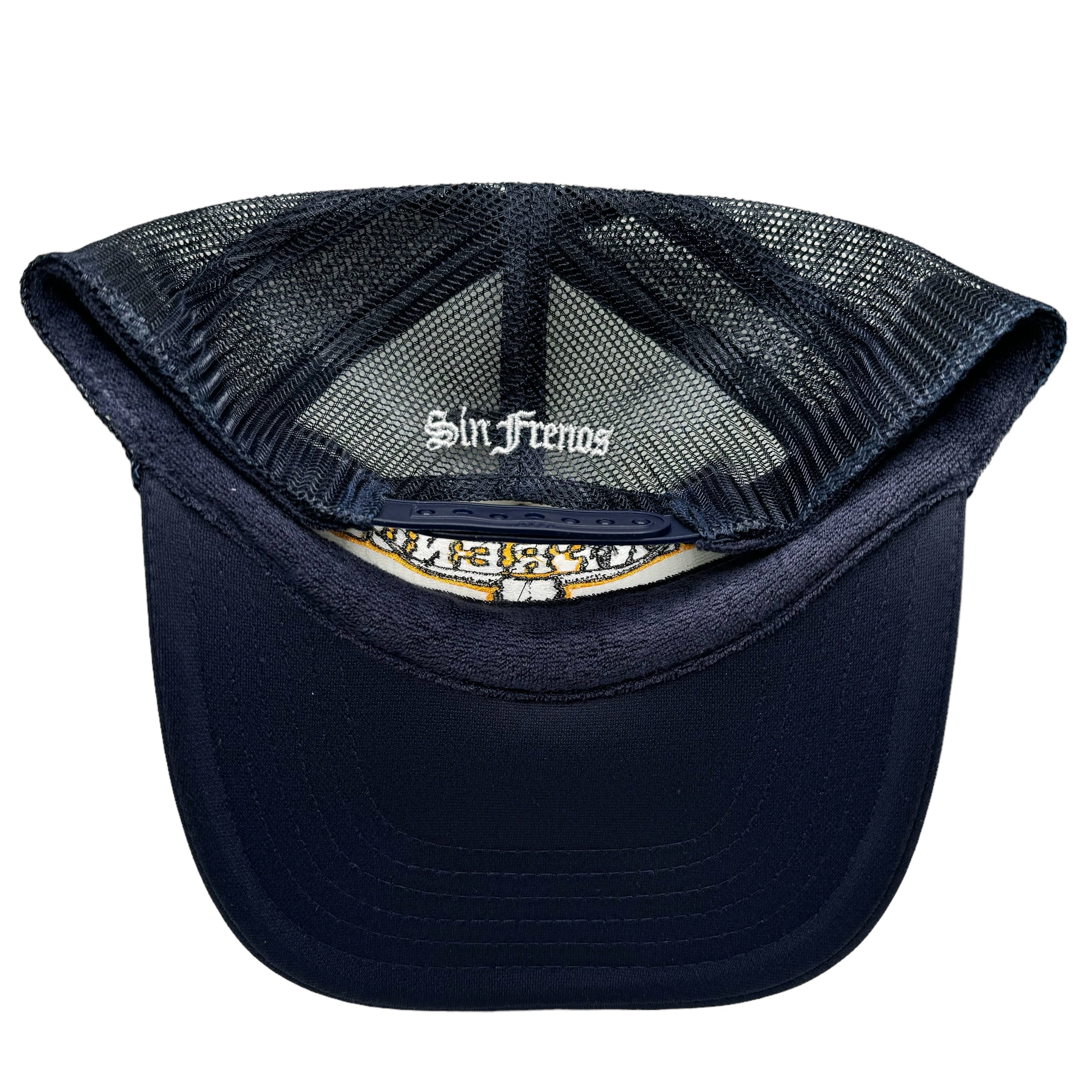 Longhorn Sin Frenos Trucker Hat – Navy/White