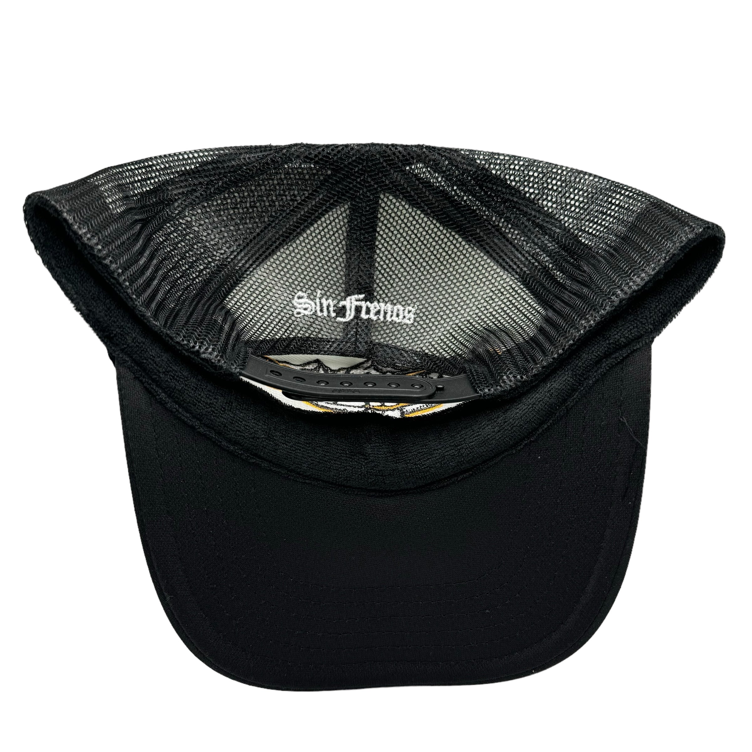 Longhorn Sin Frenos Trucker Hat - Black/White