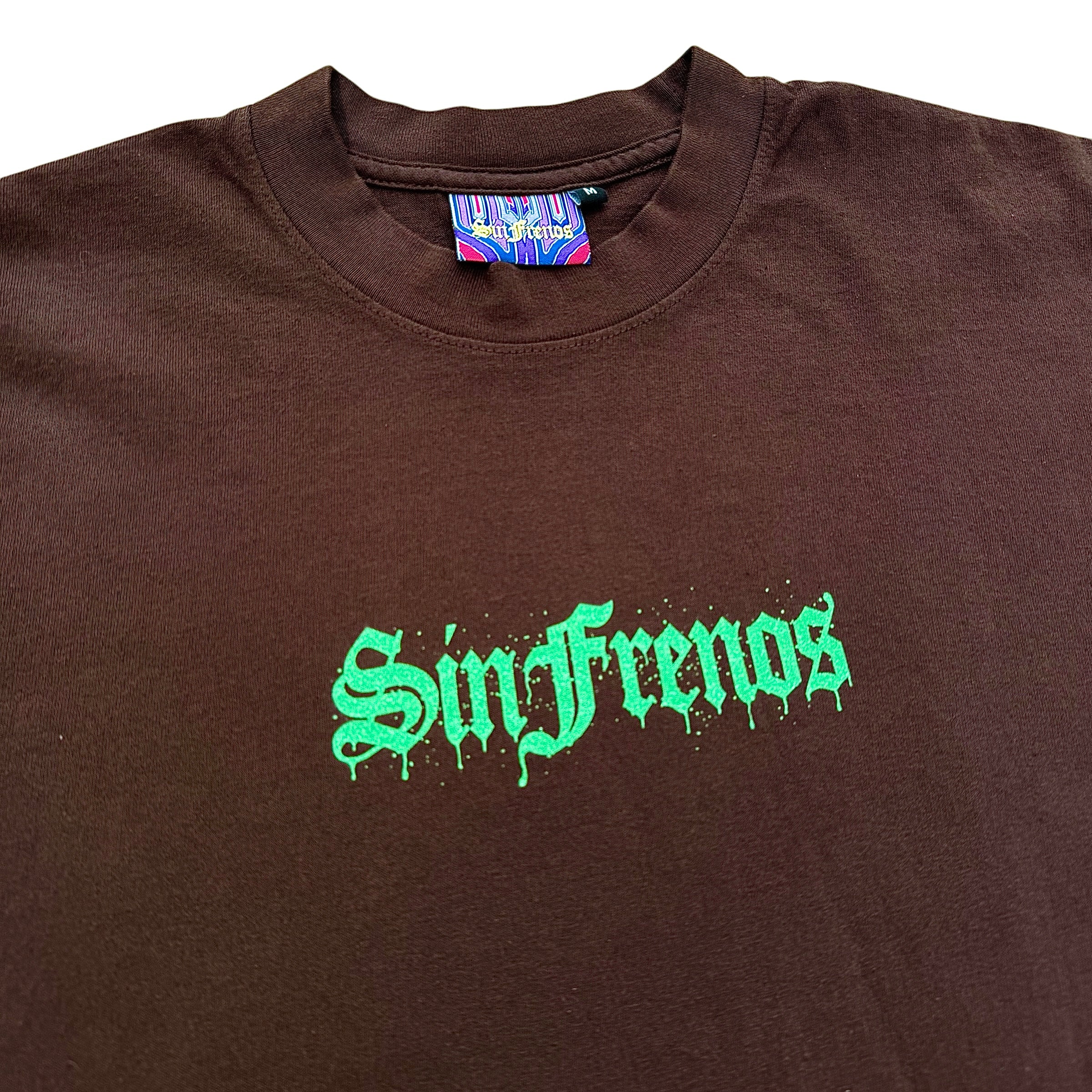 Sin Frenos LA Skyscraper T-Shirt – Brown