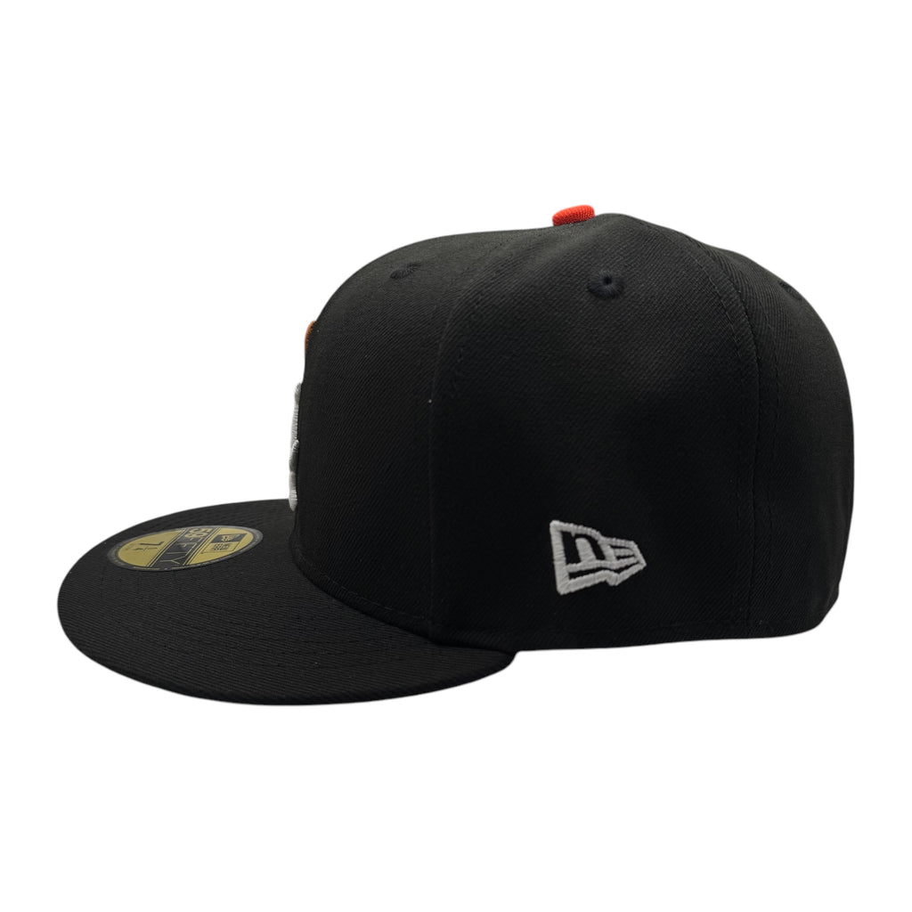 LA Scythe 59FIFTY Fitted Cap - Black/Purple UV