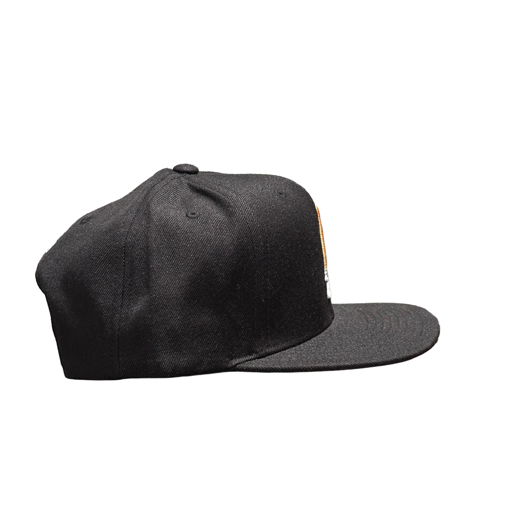 LA Scythe Snapback cap in black.