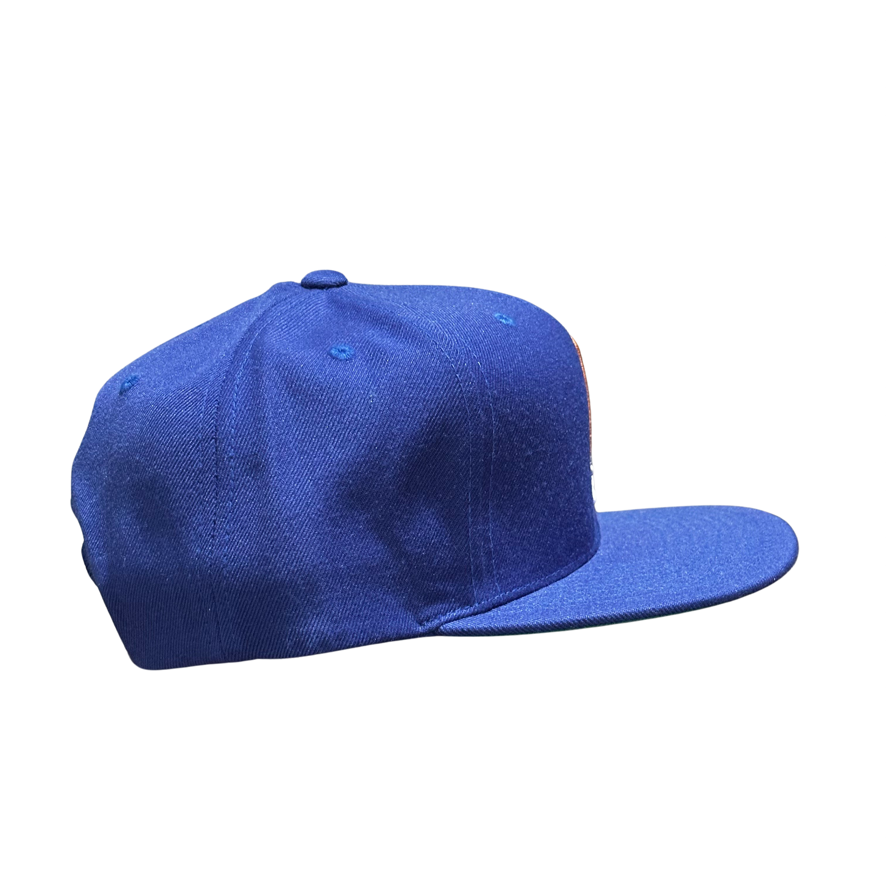 LA Scythe Snapback cap in royal blue.