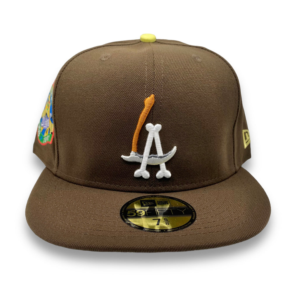 LA Scythe 59FIFTY Fitted Cap - Brown/Grey UV