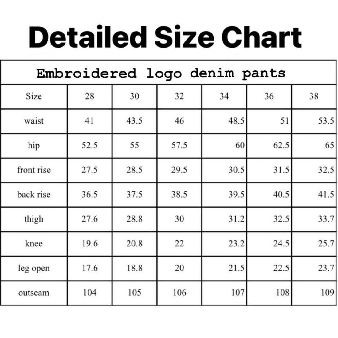 Sin Frenos Pentagram Denim Pants – Relaxed Fit