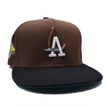 LA Scythe Sin Frenos Fitted Cap - Brown/Black/Teal UV