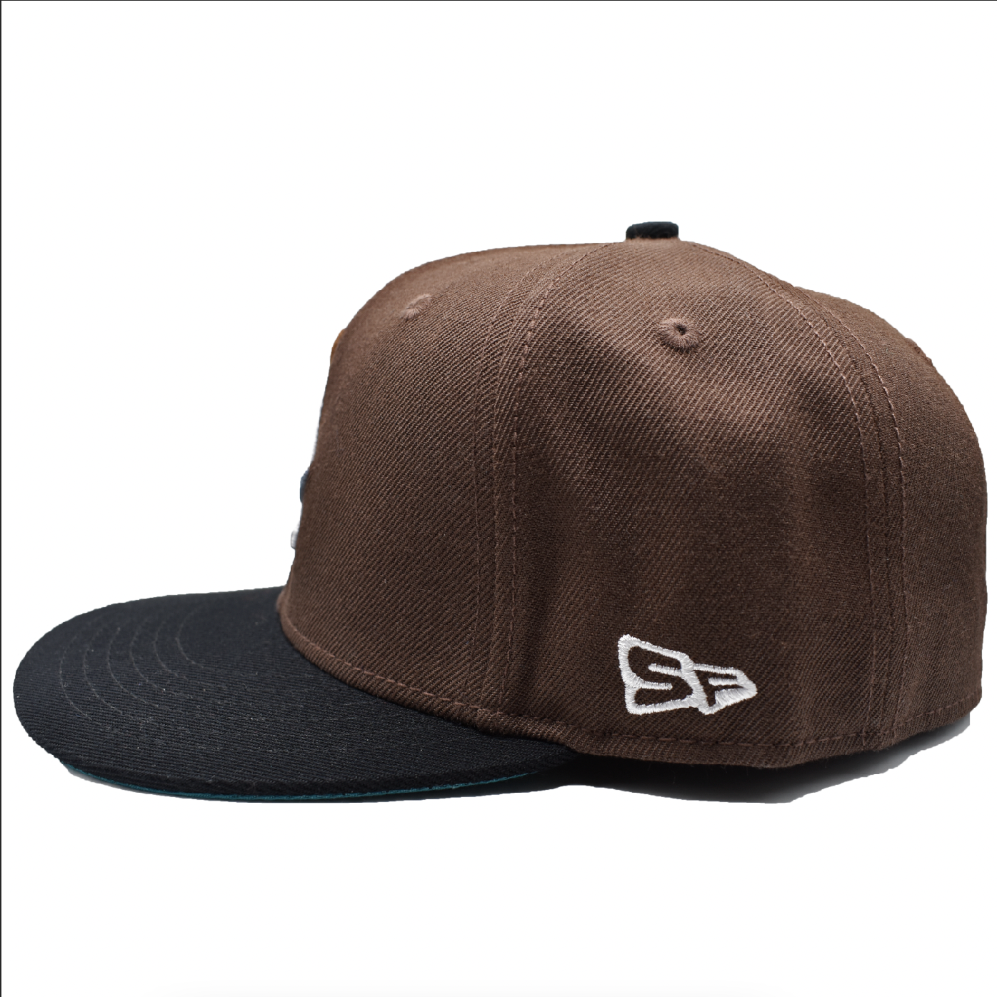 LA Scythe Sin Frenos Fitted Cap - Brown/Black/Teal UV