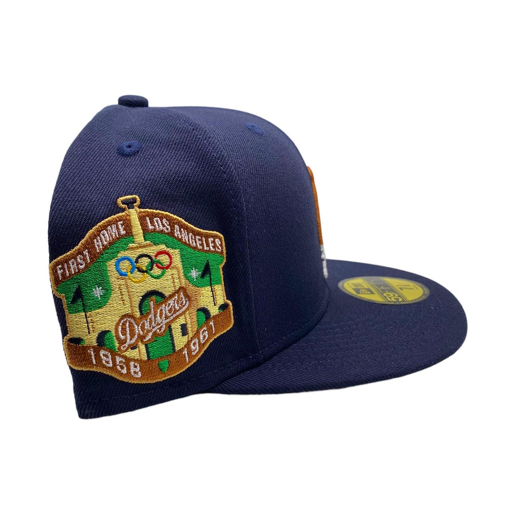 LA Scythe 59FIFTY Fitted Cap - Navy/Yellow UV