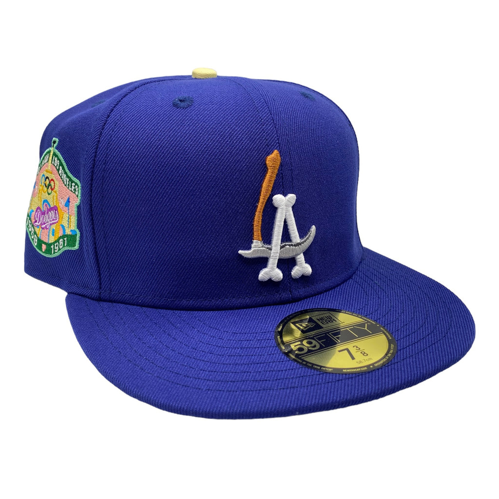 LA Scythe 59FIFTY Fitted Cap - Dodger Blue/Seafoam Green