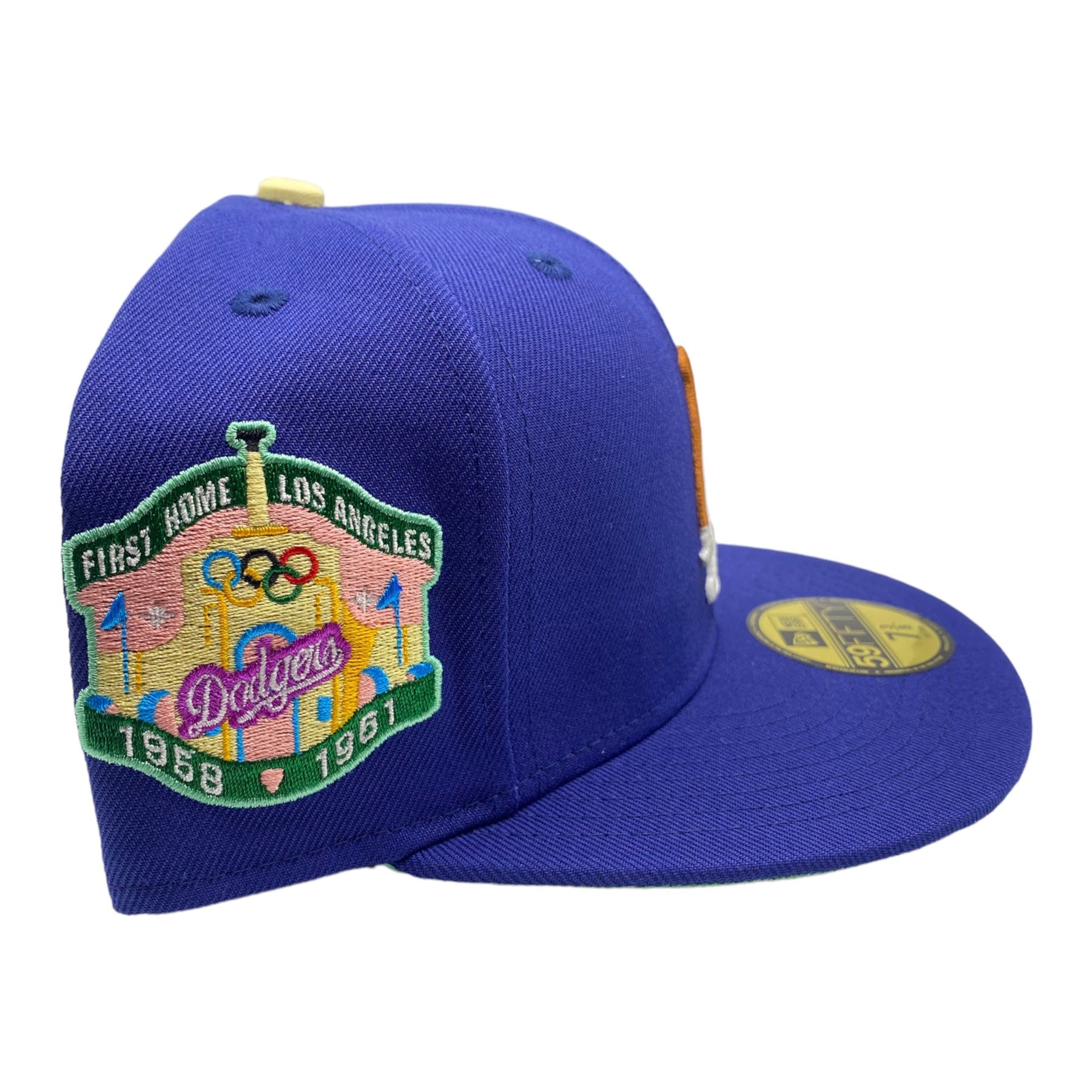 LA Scythe 59FIFTY Fitted Cap - Dodger Blue/Seafoam Green