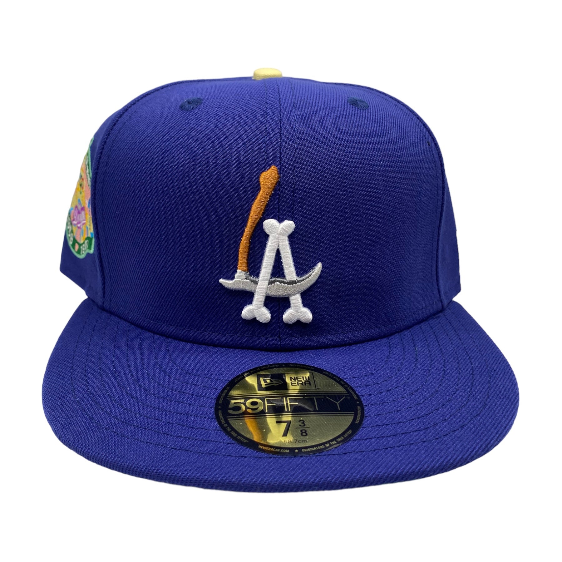 LA Scythe 59FIFTY Fitted Cap - Dodger Blue/Seafoam Green