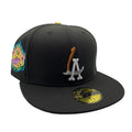 LA Scythe 59FIFTY Fitted Cap - Black/Turbo Blue UV