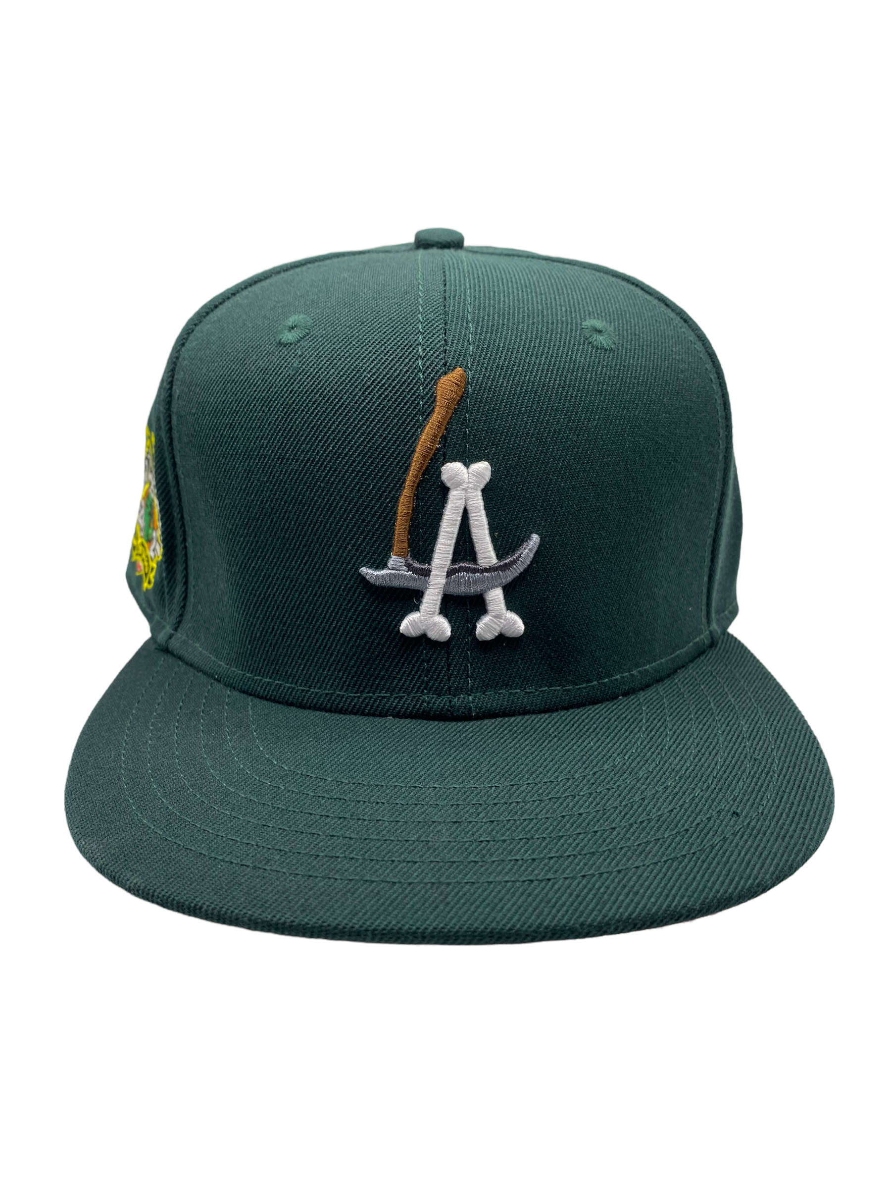 LA Scythe Sin Frenos Fitted Cap - Haze Green/Pink UV